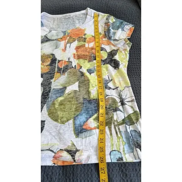 San Francisco Brand Watercolor Bling Abstract T Shirt Women’s Size XL - Picture 7 of 7